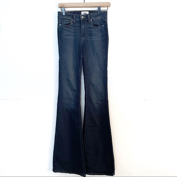 PAIGE Transcend Bell Canyon High Waist Flare Jeans - Picture 2 of 9